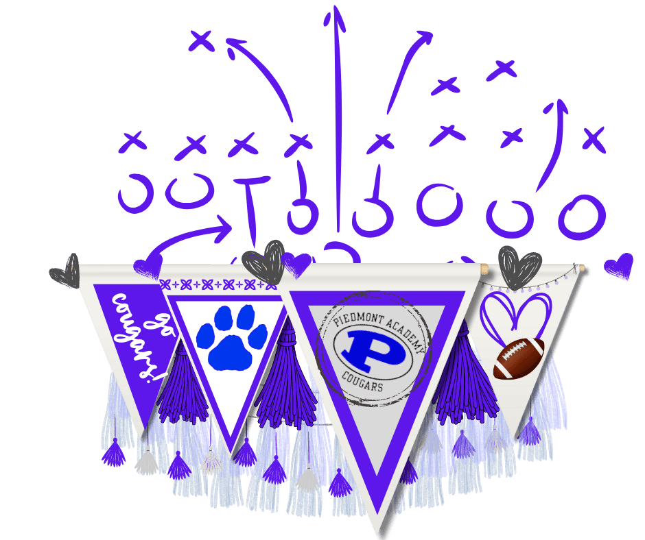 Piedmont Cougars Football Tee