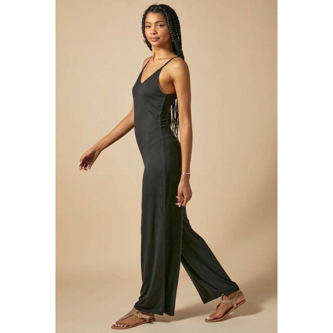 Wide Leg Cami Jumpsuit