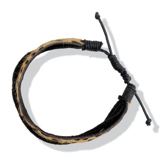 Leather Leopard Stack Bracelet| Women's Leather Bracelets| Best Women's Bracelets