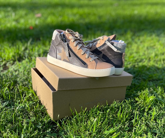 Bright Future Midi Sneakers | Cute Star Sneakers