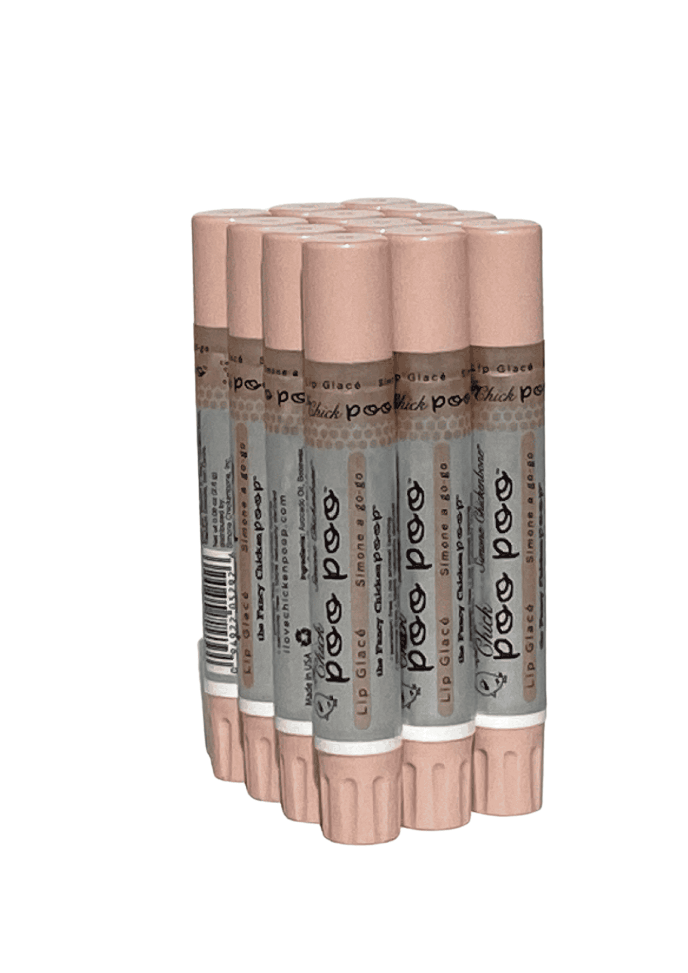 Chicken Poop - Nude Fishbowl Refill of La Chick Poo Poo 12ct.