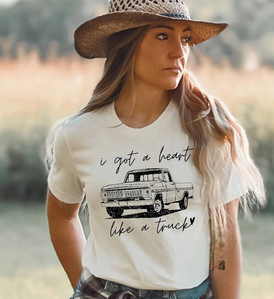 Heart Like a Truck Graphic Tee