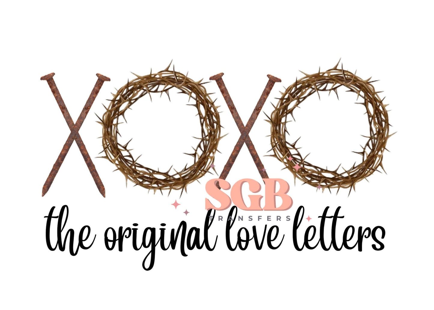 SGB Transfers - Original Love Letters Sublimation Transfer