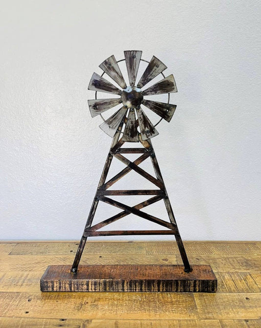 Windmill Wood Stand