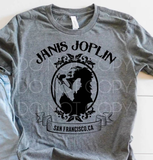 60s Vintage Janis Joplin T-Shirt