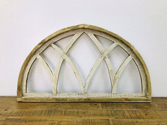 18" Treviso Wood Arch, White