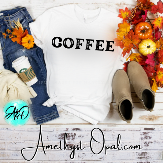 Coffee Tee Time - Amethyst & Opal 