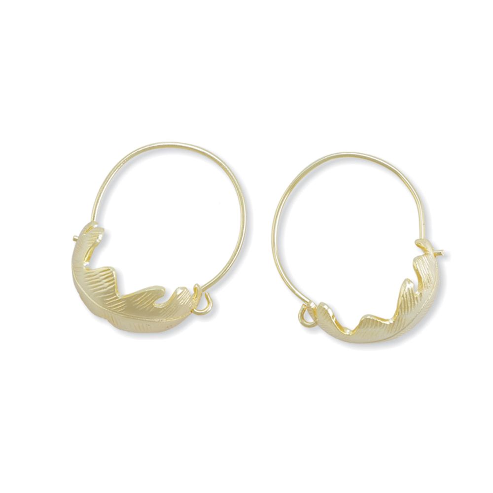 Constance Earring | Women's Gold Leaf Earrings | Best Women's Earrings