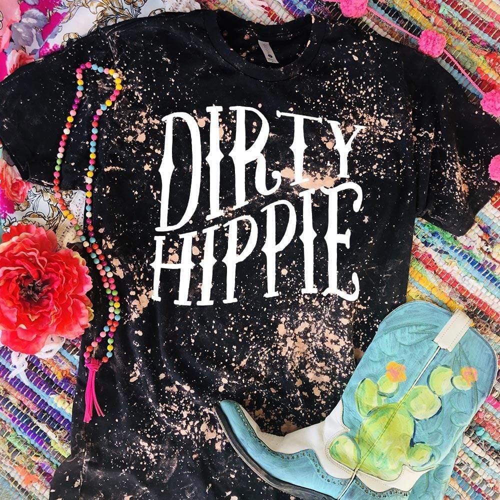 DIRTY HIPPIE TEE - Amethyst & Opal 