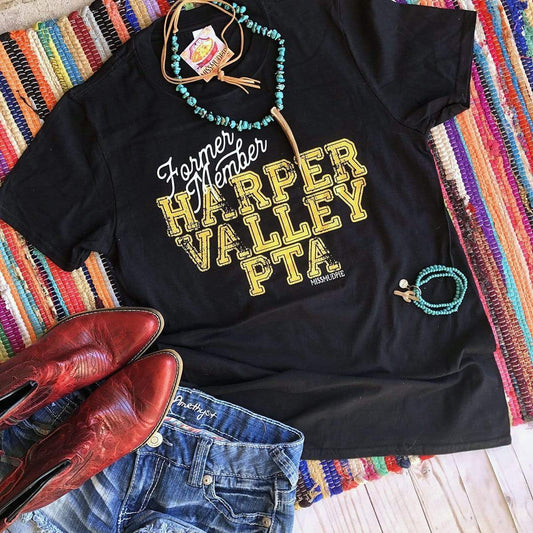 HARPER VALLEY PTA TEE - Amethyst & Opal 