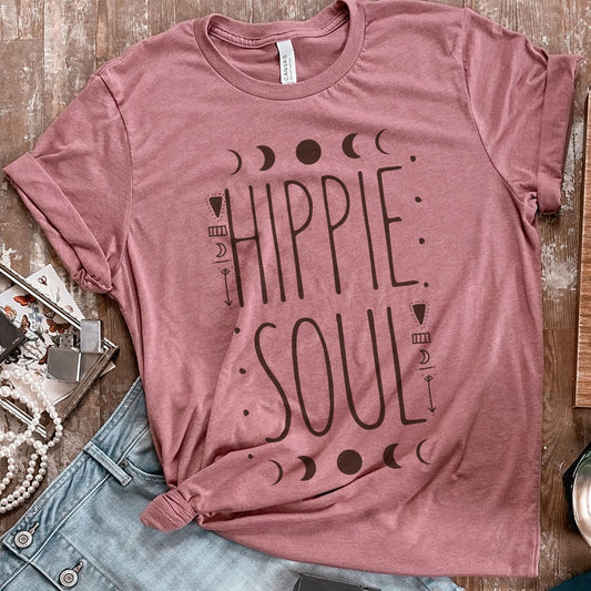 HIPPIE SOUL TEE - Amethyst & Opal 