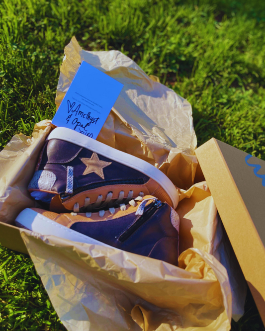 Bright Future Midi Sneakers | Cute Star Sneakers