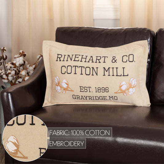 Ashmont Cotton Mill Co. Pillow 14x22