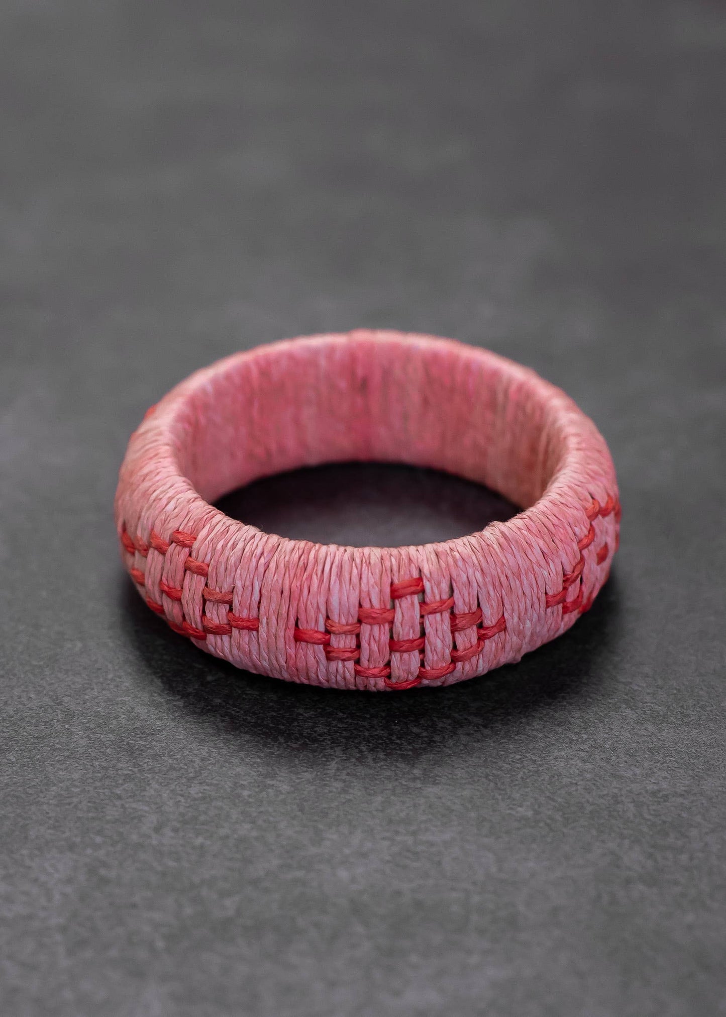 Blush Wicker Bracelet