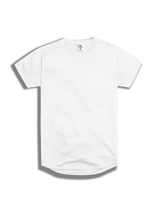 Better Quality Blanks - The BQ Premium Scallop T-Shirt in White