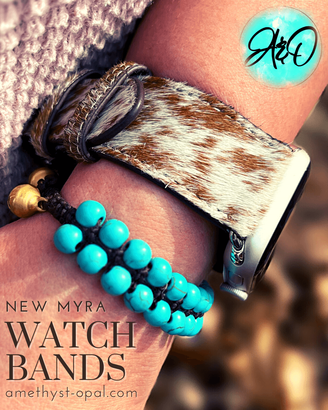 Leather Apple Watch Band by Myra