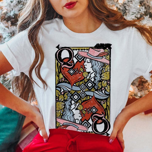 Queen of Hearts Sweatshirt or Tee