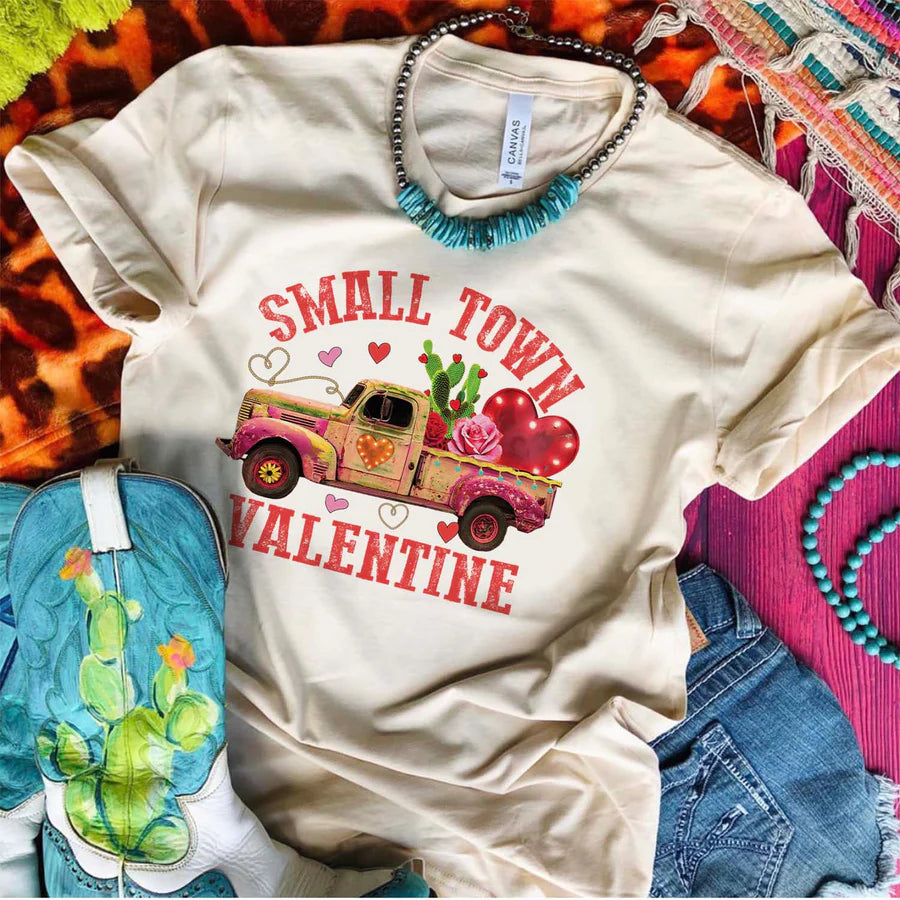 Small Town Valentine Tee